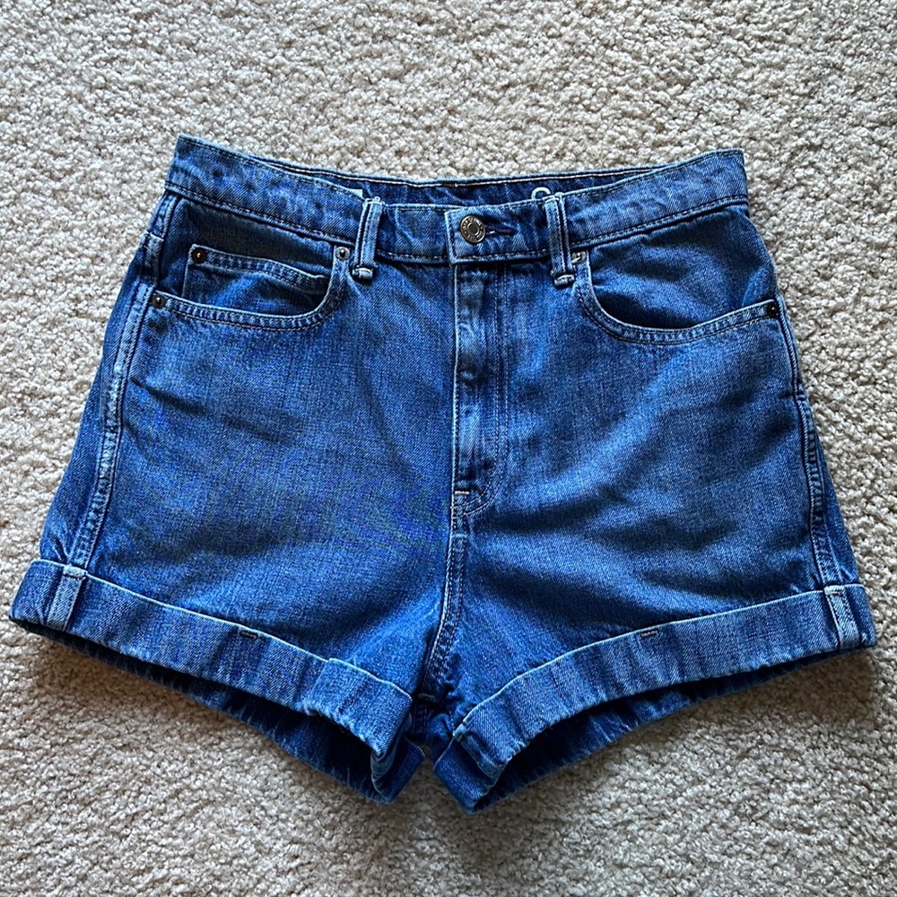 Gap denim original High rise shorts